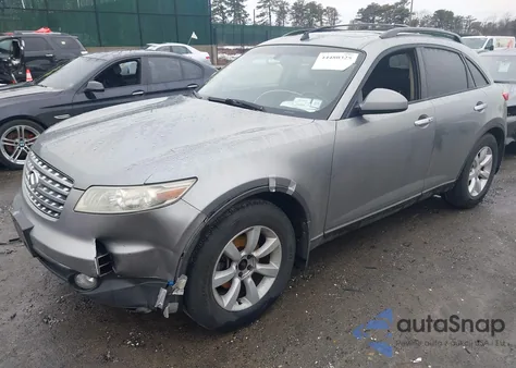 2005 Infiniti Fx35 z USA, uszkodzony, nr VIN JNRAS08W85X210318